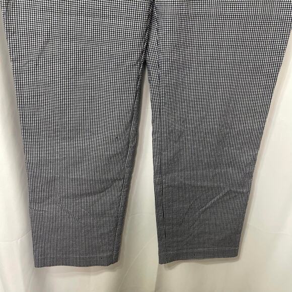 Hilary Radley slacks pants trousers women's large pull on white black check - Picture 10 of 16